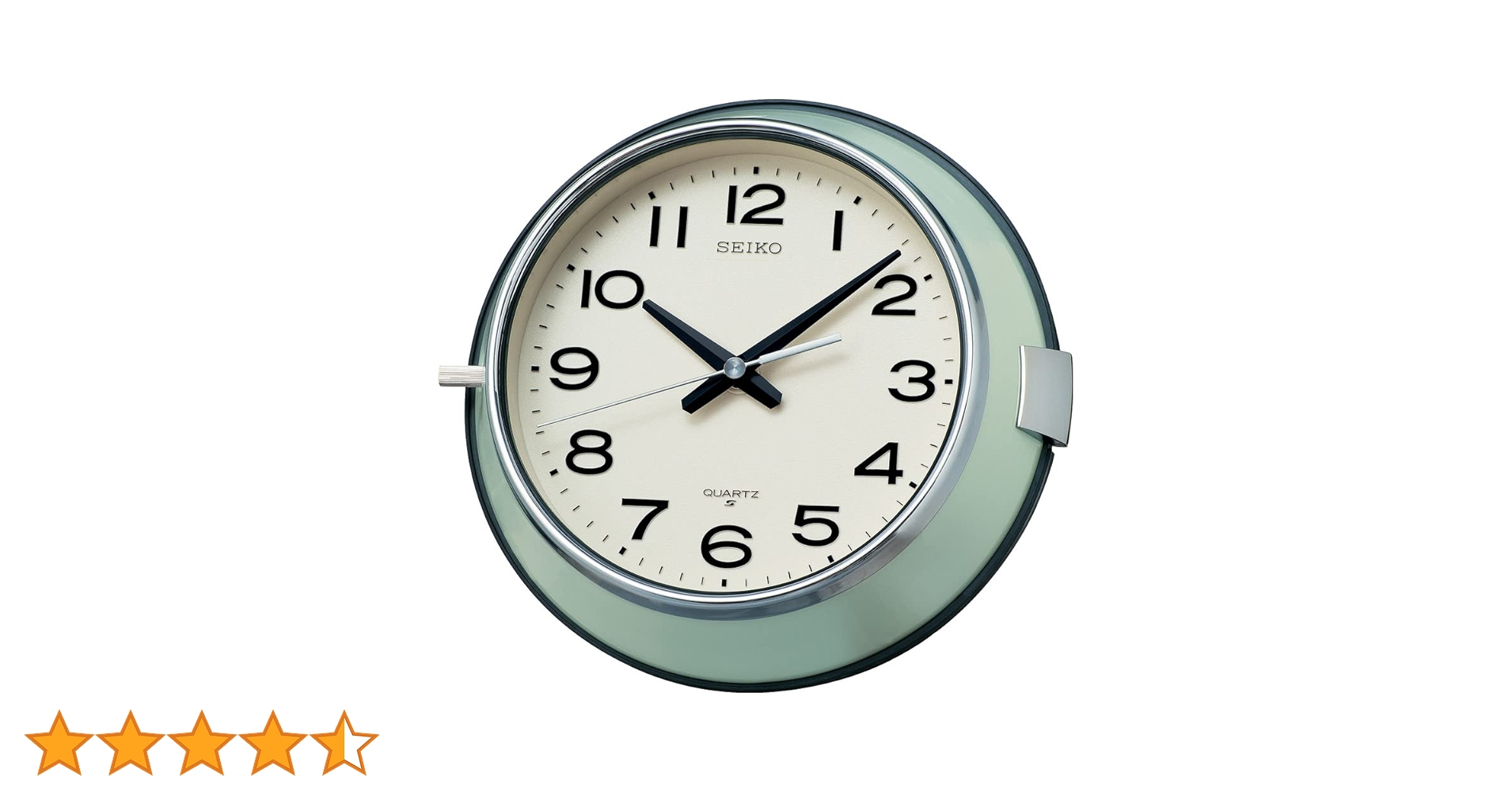SEIKO防塵型掛け時計  KS474M レトロ アナログ 美品 Amazon.co.jp: セイコークロック(Seiko Clock) 掛け時計 レトロ